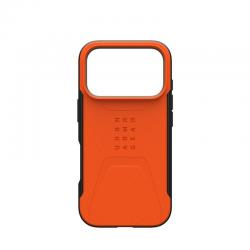 Carcasa UAG Civilian cu Magsafe compatibila cu iPhone 17 Pro, Portocaliu